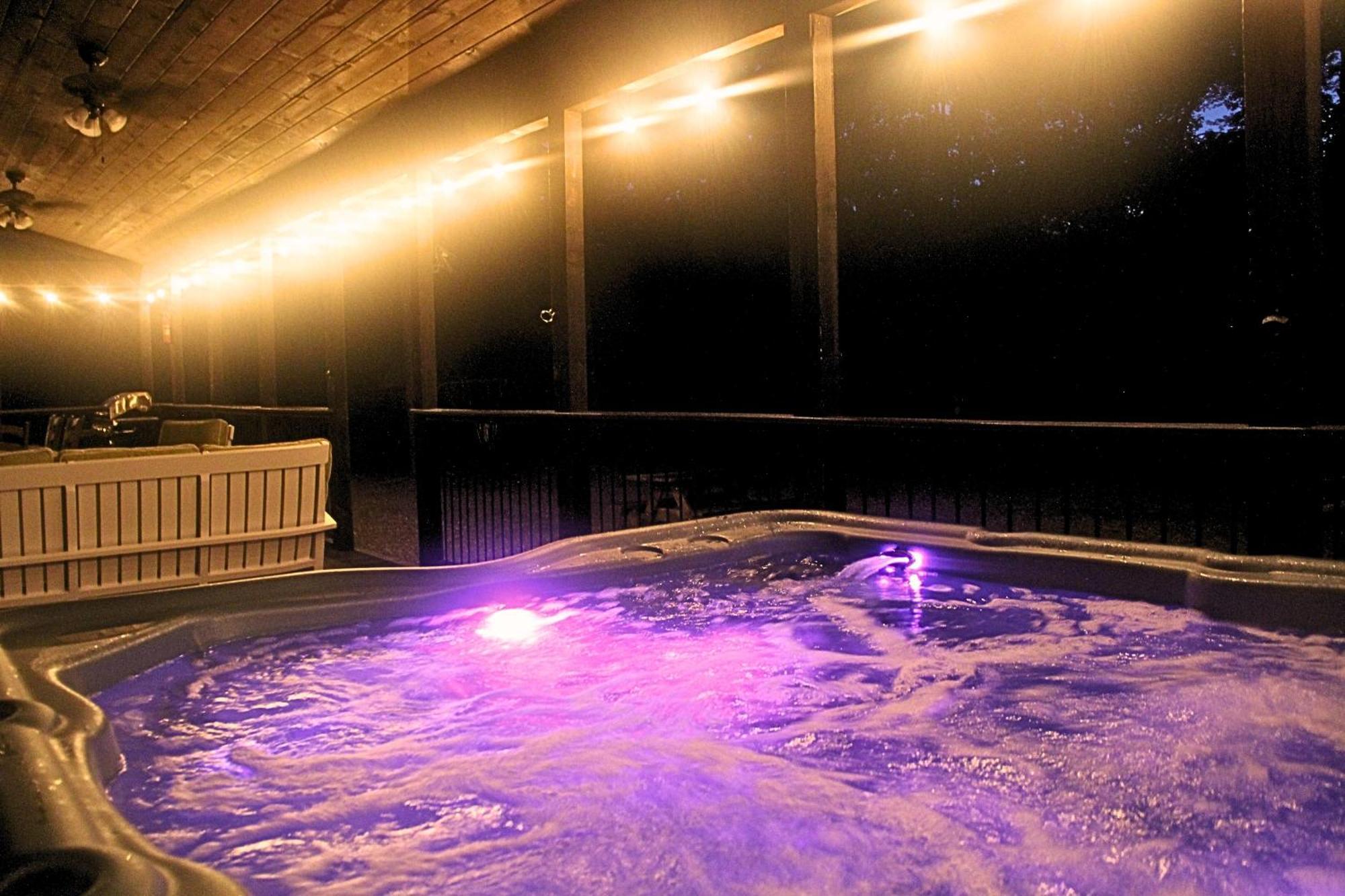 4Br/3Bth Family Cabin With A Hot Tub, Sleeps 14 بروكن بو المظهر الخارجي الصورة