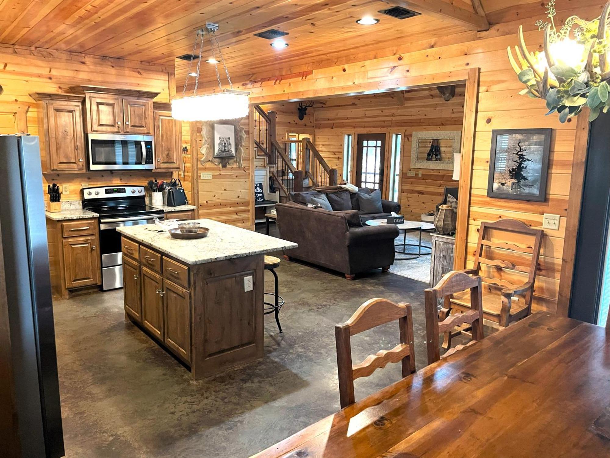4Br/3Bth Family Cabin With A Hot Tub, Sleeps 14 بروكن بو المظهر الخارجي الصورة